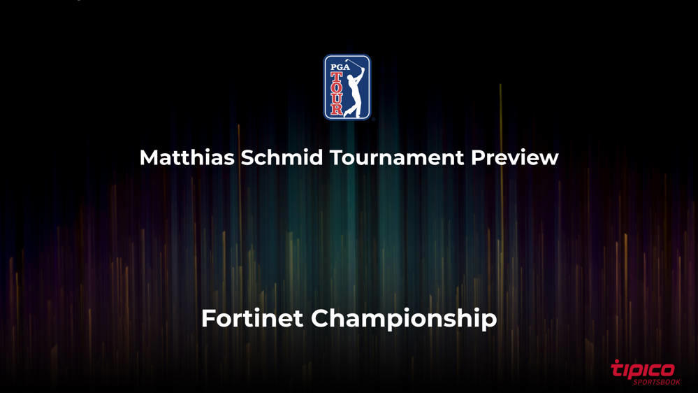 Matthias Schmid - Odds to Win The 2023 Fortinet Championship