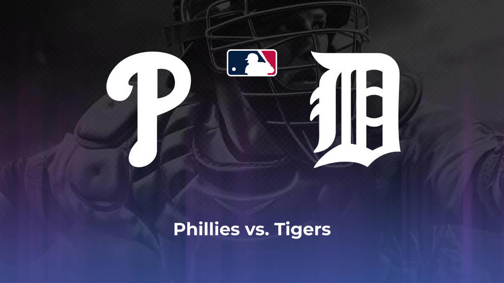 Phillies vs. Tigers Betting Odds, Probable Starters 6/24/2024