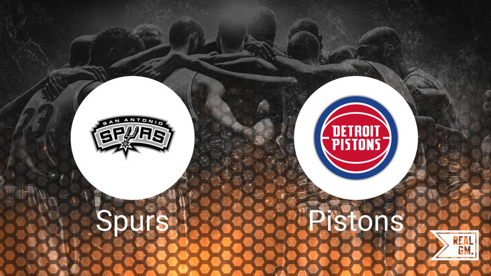How to Watch the Spurs vs. Pistons Game Tipoff, TV Channel, Live