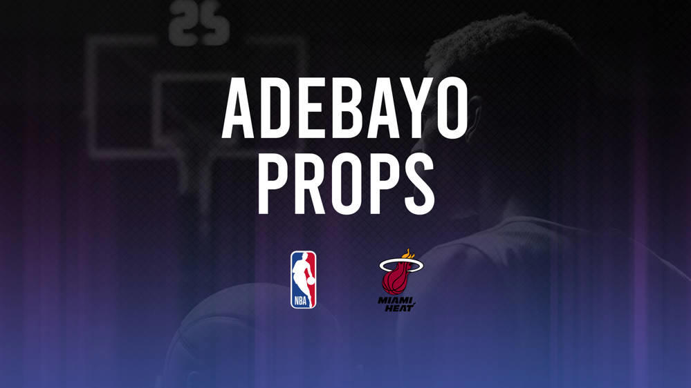 April 10 Heat vs. Mavericks Player Props: Bam Adebayo