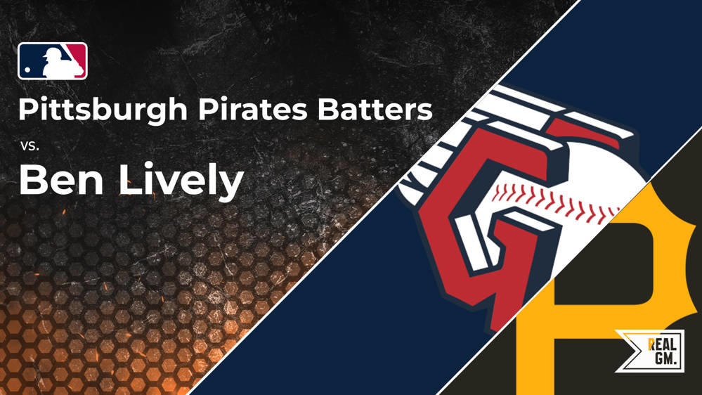 Pirates vs. Ben Lively and the Guardians: Batter vs. Pitcher Stats 