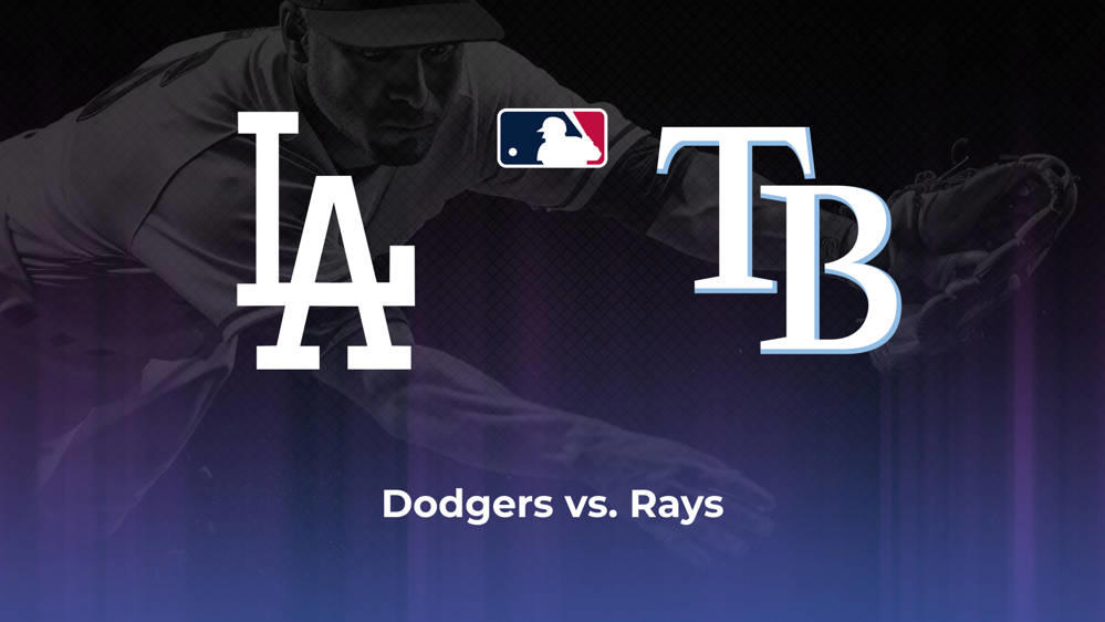 Dodgers vs. Rays Betting Odds, Probable Starters 8/24/2024