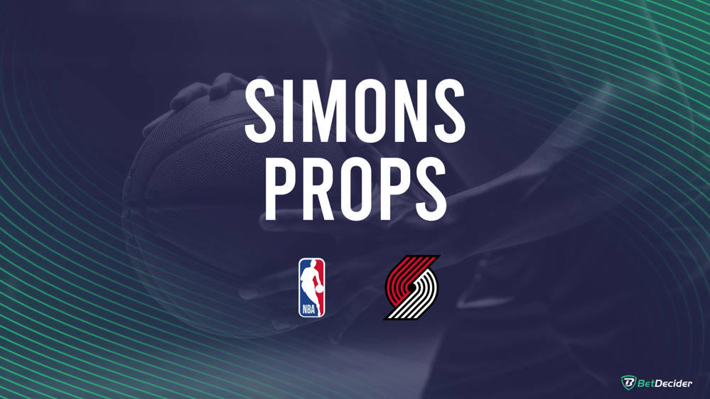 March 23 Trail Blazers vs. Celtics Player Props Anfernee Simons