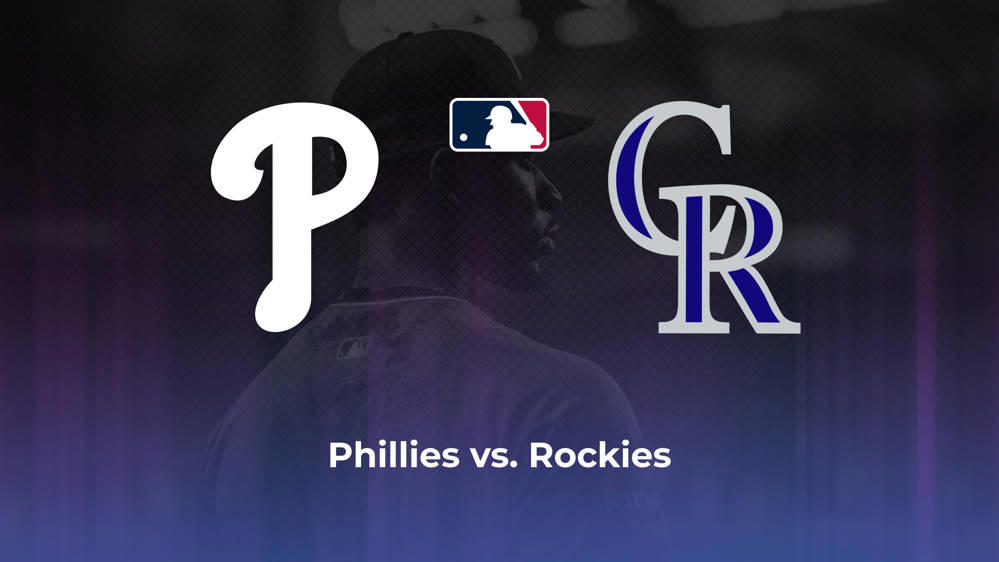 Phillies vs. Rockies Betting Odds, Probable Starters 5/26/2024