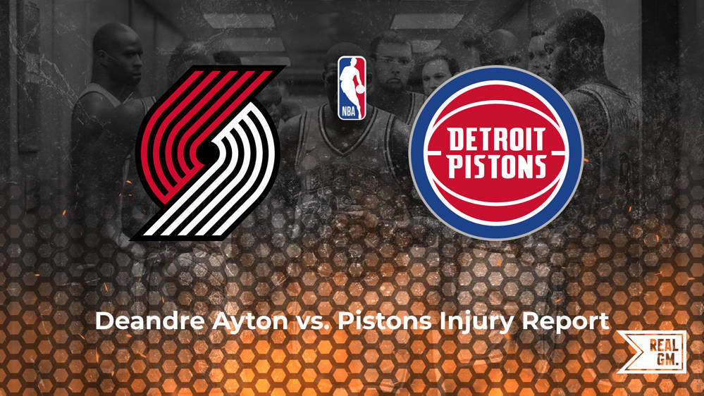 Will Deandre Ayton play tonight vs. the Pistons? RealGM