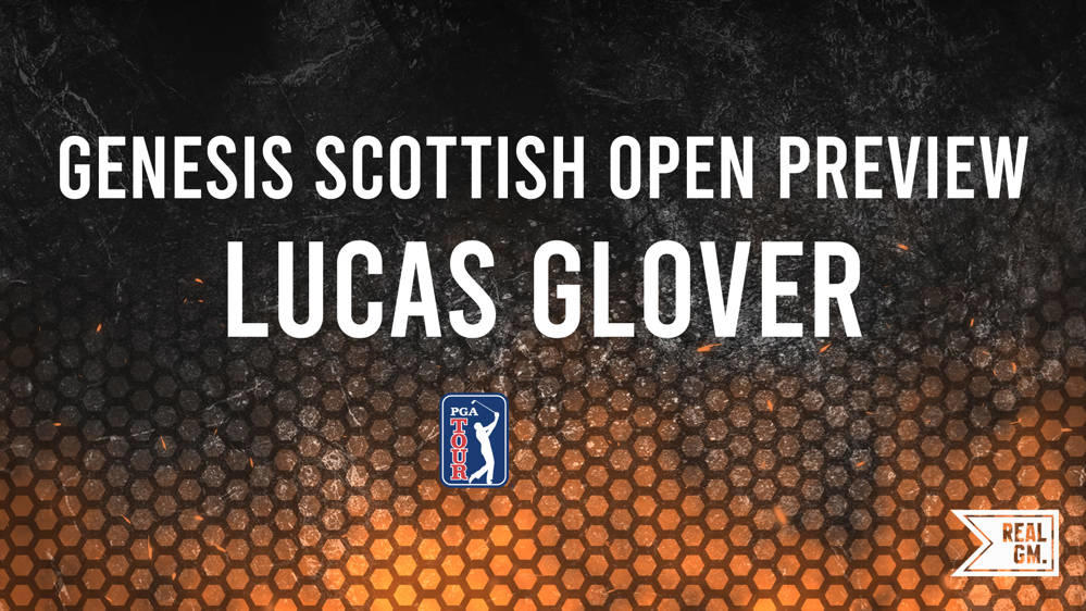 The 2024 Genesis Scottish Open Odds Lucas Glover RealGM