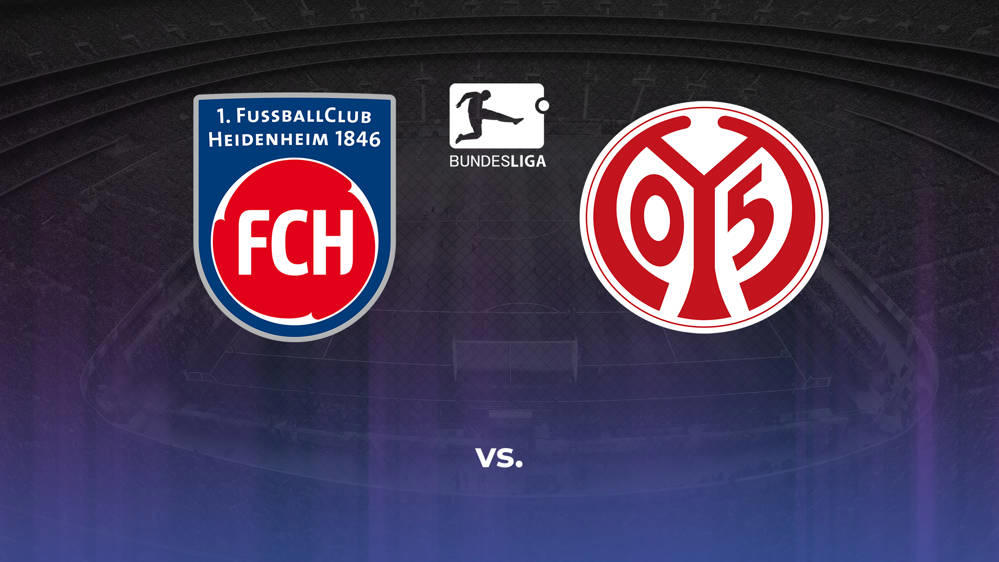 1. FC Heidenheim 1846 vs. FSV Mainz Betting Odds, Offensive Leaders, & Moneyline 5/5/2024