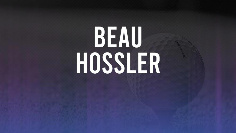 Beau Hossler The 2024 Charles Schwab Challenge betting odds and trends