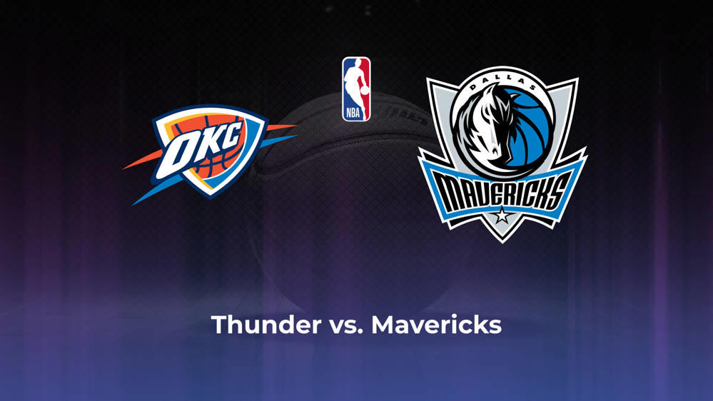 Thunder vs. Mavericks NBA Playoffs Game 2 betting odds and trends