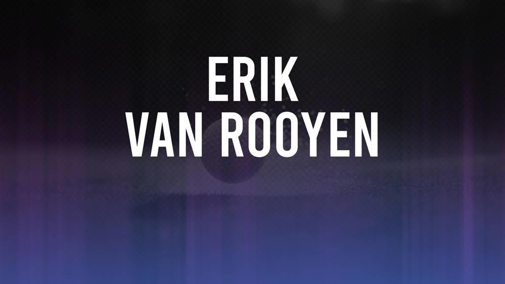 Erik van Rooyen The 2024 RBC Canadian Open betting odds and trends