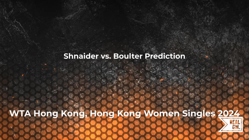 Shnaider vs. Boulter Prediction and Match Betting Odds WTA Hong Kong