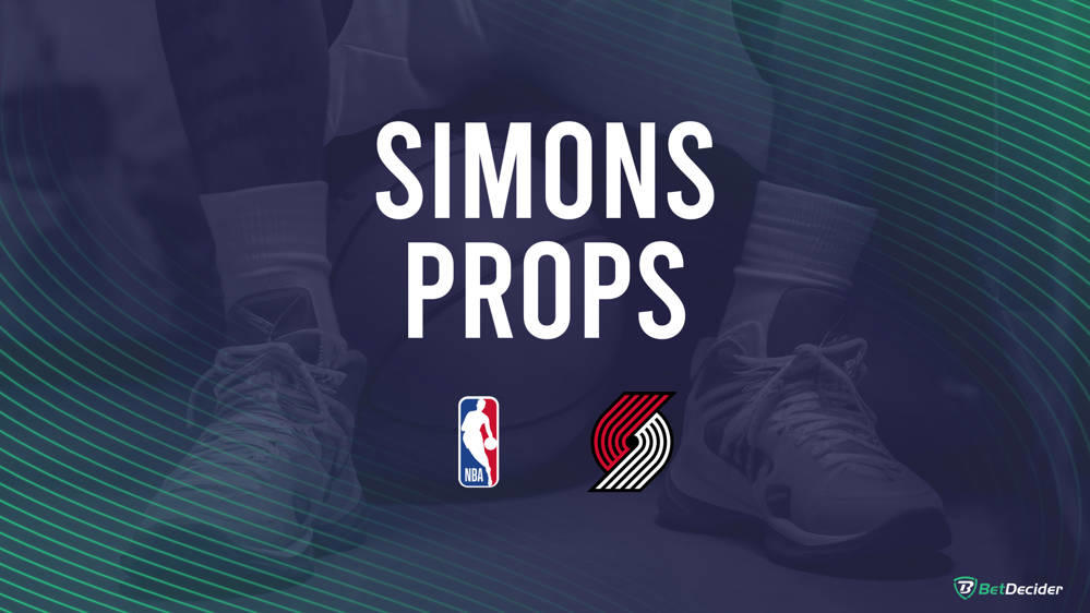 March 19 Trail Blazers vs. Grizzlies Player Props: Anfernee Simons