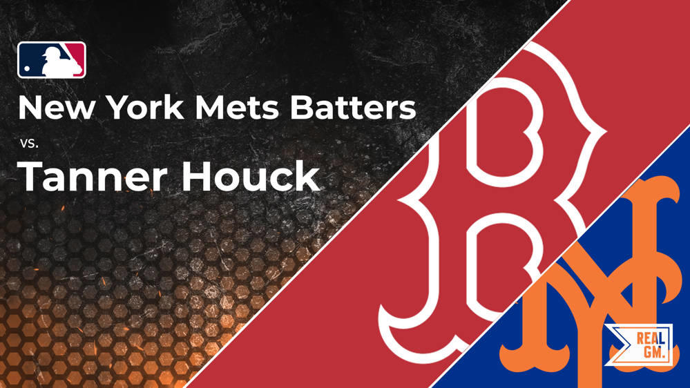 Mets vs. Tanner Houck and the Red Sox Batter vs. Pitcher Stats and