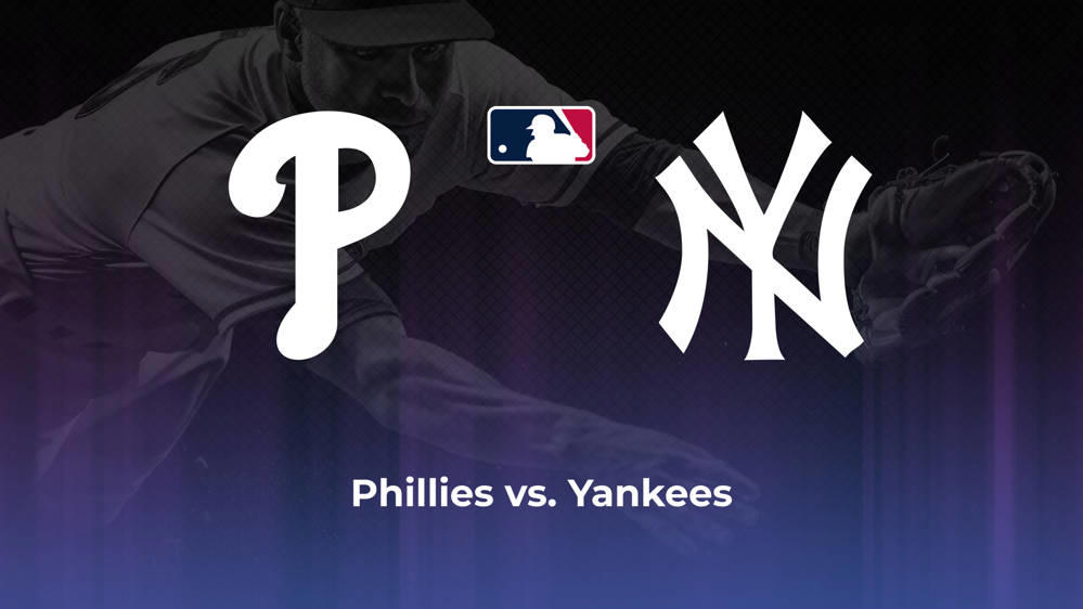 Phillies vs. Yankees Betting Odds, Probable Starters 7/31/2024