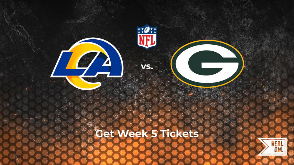 Week 5: Packers vs. Rams Tickets Available for Sunday, Oct. 6 | RealGM