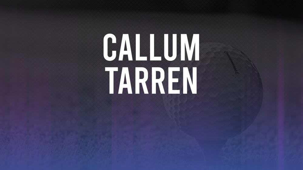 Callum Tarren The 2024 Valero Texas Open betting odds and trends