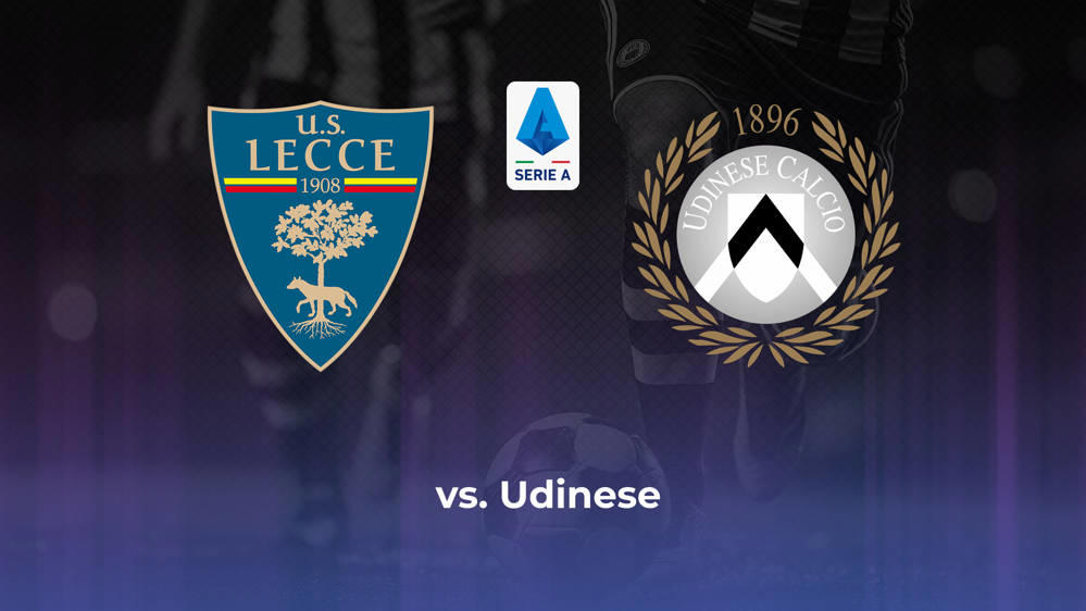 US Lecce vs. Udinese Betting Odds, Offensive Leaders, & Moneyline 5/13/2024