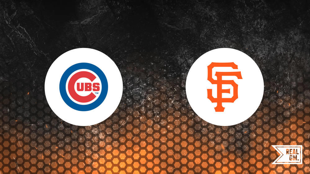 San Francisco Giants vs. Chicago Cubs Player Stats and Box Score June