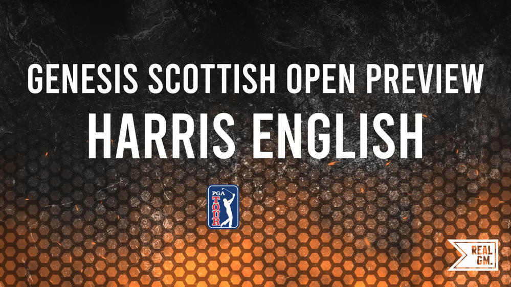 The 2024 Genesis Scottish Open Odds Harris English RealGM