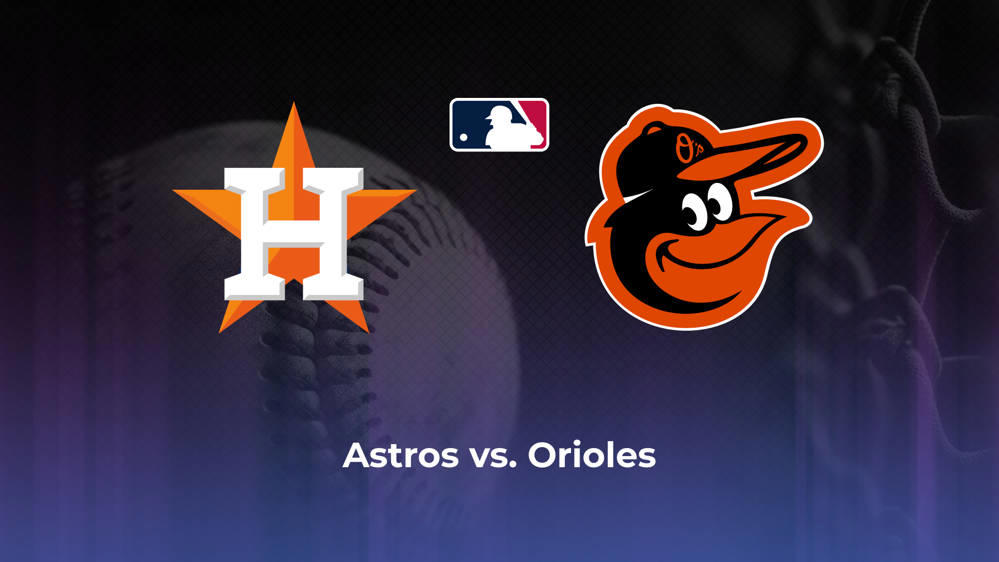 Astros vs. Orioles Betting Odds, Probable Starters 8/24/2024