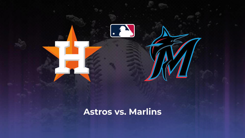 Astros vs. Marlins Betting Odds, Probable Starters 7/9/2024