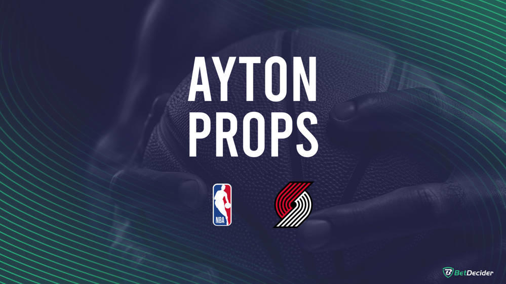February 10 trail blazers vs nuggets player props deandre ayton