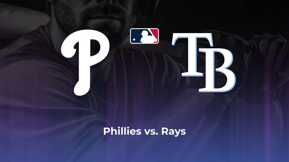 Phillies vs. Rays Betting Odds, Probable Starters 9/10/2024