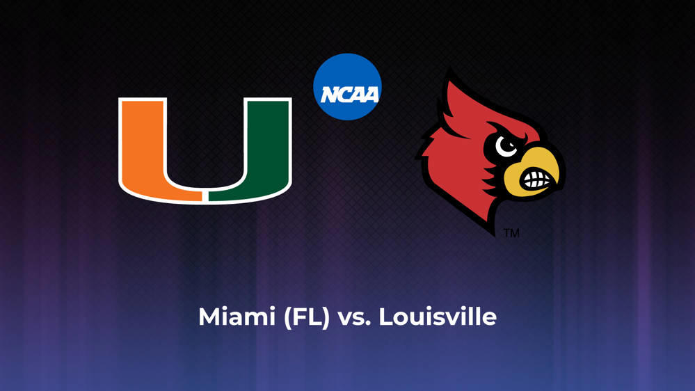 Miami (FL) vs. Louisville Spread, Line & Odds for Oct. 19