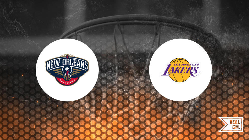 Los Angeles Lakers vs. New Orleans Pelicans Player Stats and Box Score November 16 RealGM