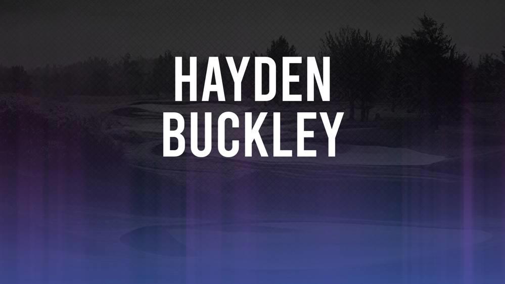 Hayden Buckley The 2024 Sanderson Farms Championship betting odds and trends