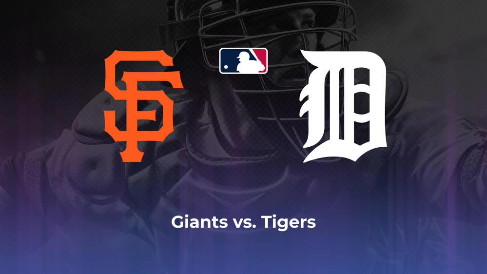 Giants vs. Tigers Betting Odds, Probable Starters 8/9/2024