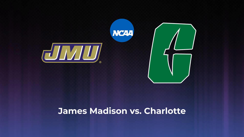 James Madison vs. Charlotte Spread, Line & Odds for August 31