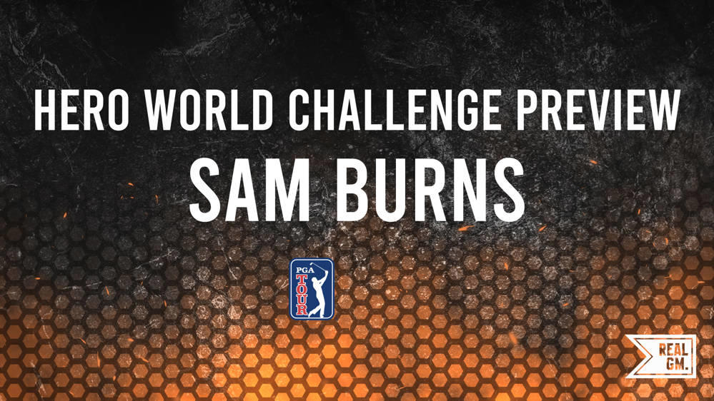 The 2024 Hero World Challenge Odds Sam Burns RealGM