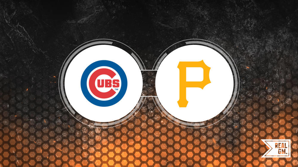 Pirates vs. Cubs Odds, spread, over/under May 10 RealGM