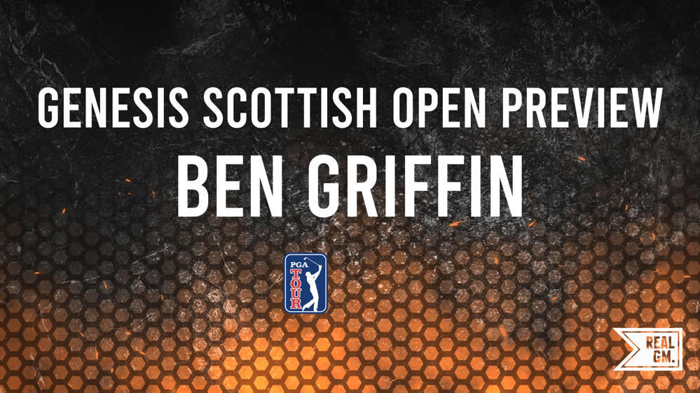 The 2025 Genesis Scottish Open Odds Ben Griffin RealGM