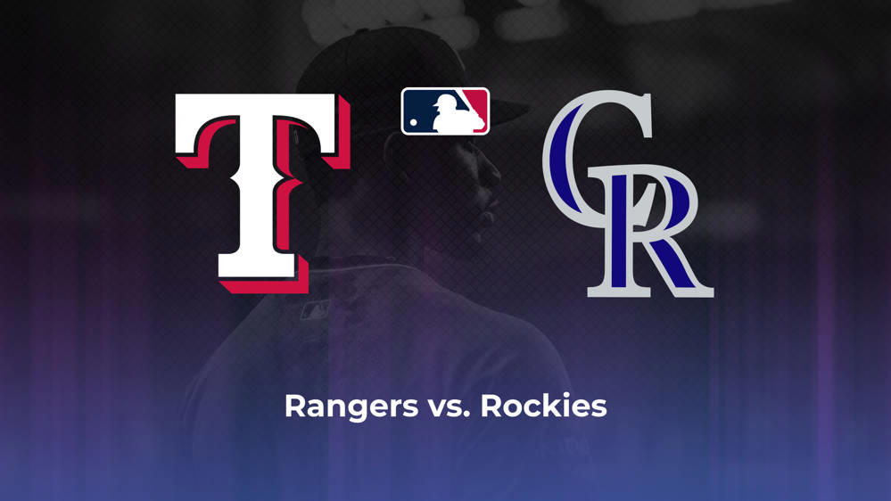 Rangers vs. Rockies Betting Odds, Probable Starters 5/12/2024