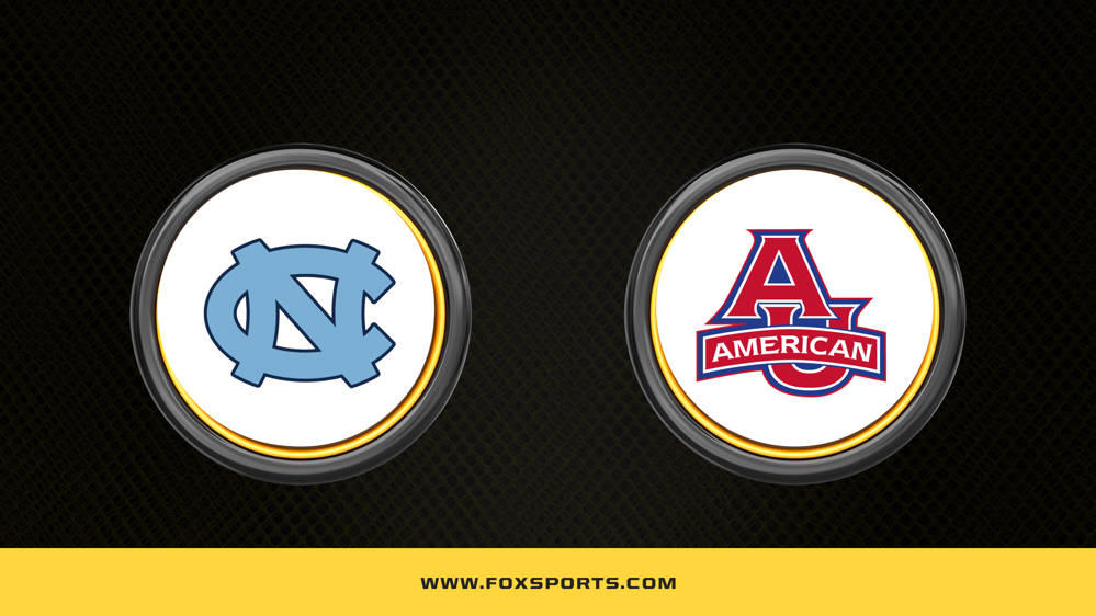 North Carolina vs. American: How to Watch, Channel, Prediction, Odds - Nov 15