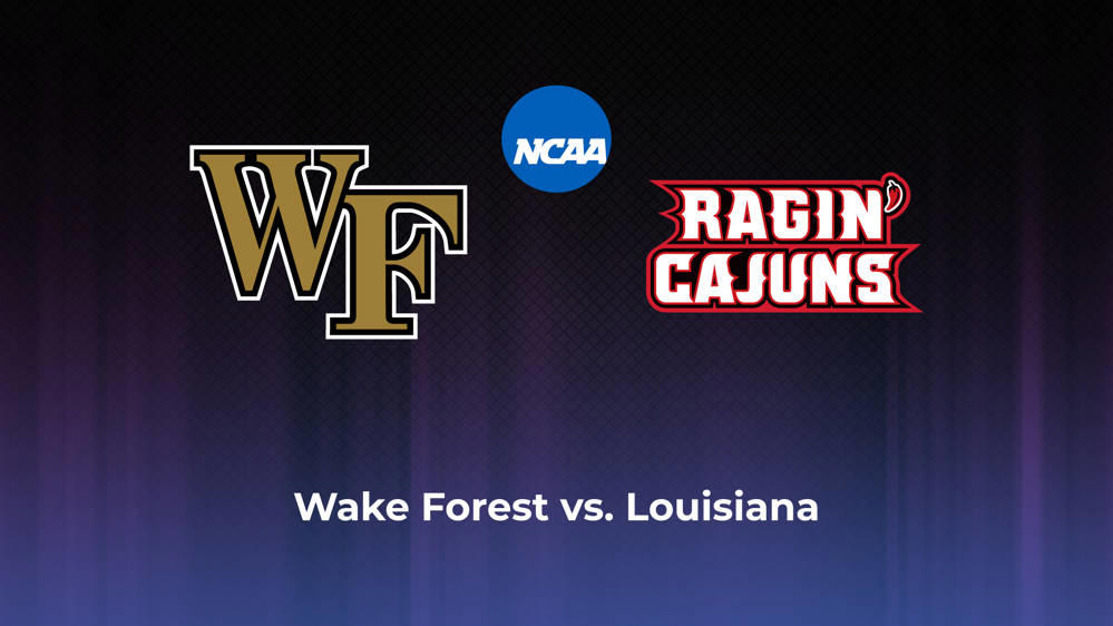 Wake Forest vs. Louisiana Spread, Line & Odds for Sept. 28