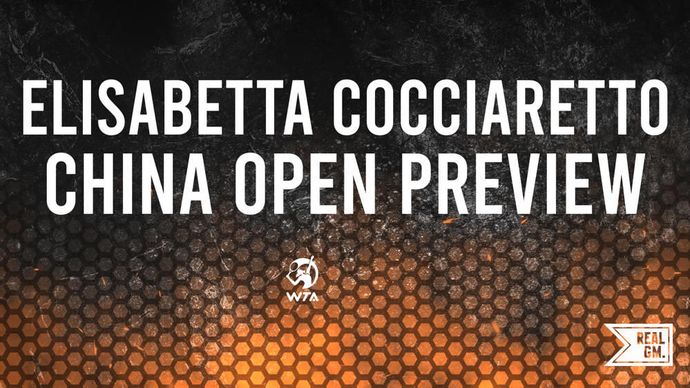 How to Bet on Elisabetta Cocciaretto at the 2024 China Open RealGM