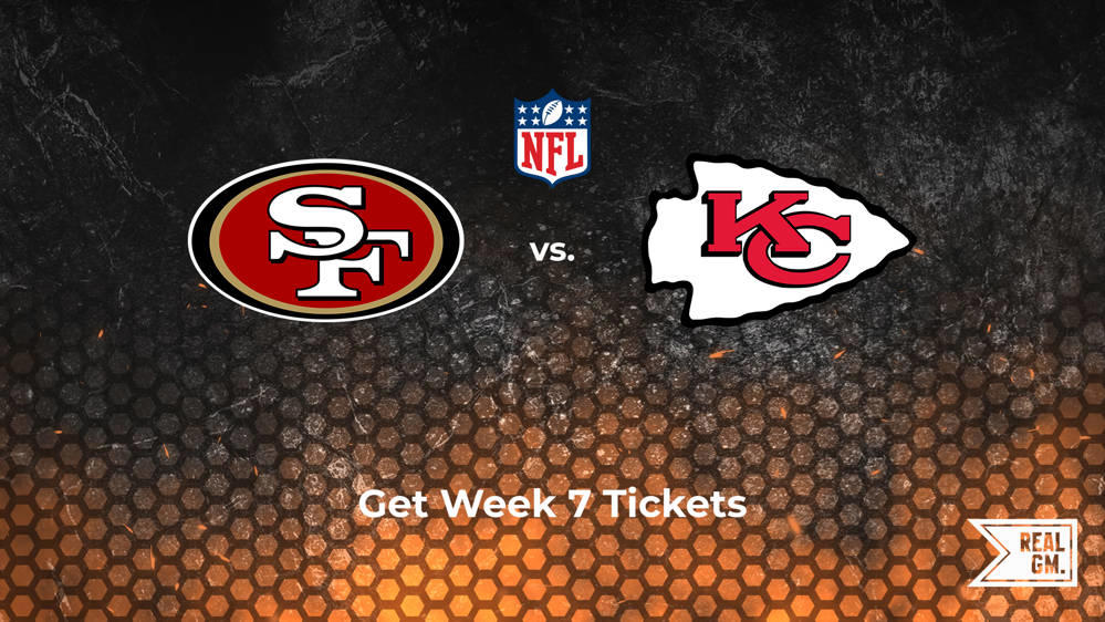 Week 7: 49ers vs. Chiefs Tickets Available for Sunday, Oct. 20 