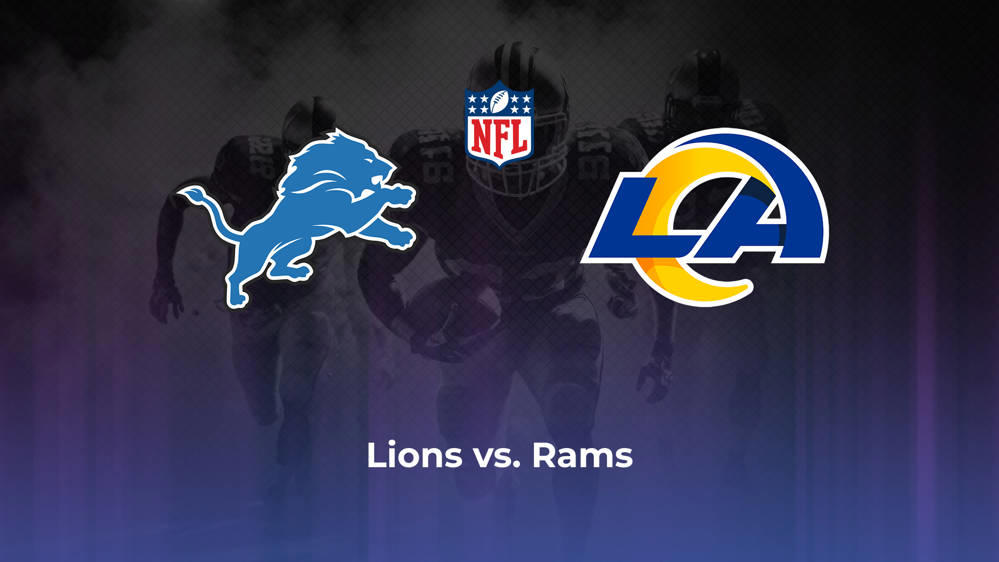 Bet on Lions vs. Rams in New Jersey: Betting Odds, Line and Spread