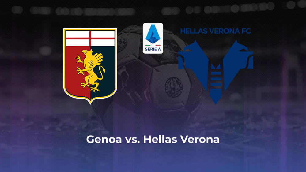 Genoa CFC vs. Hellas Verona Betting Odds, Offensive Leaders, & Moneyline 9/1/2024