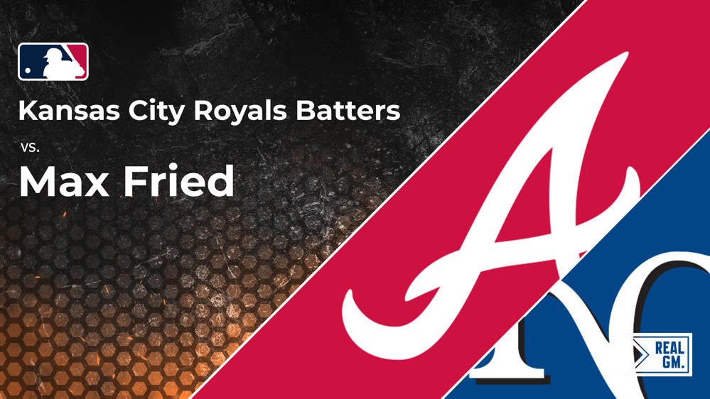 Royals vs. Max Fried and the Braves Batter vs. Pitcher Stats and Odds