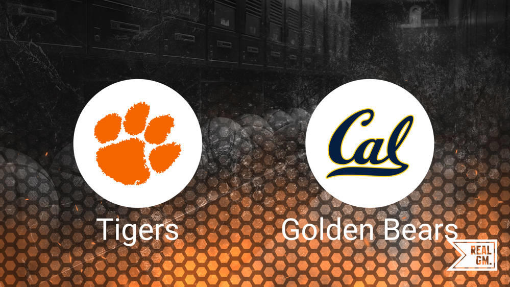 Clemson vs. Cal TV Channel and Live Stream Info January 4 RealGM