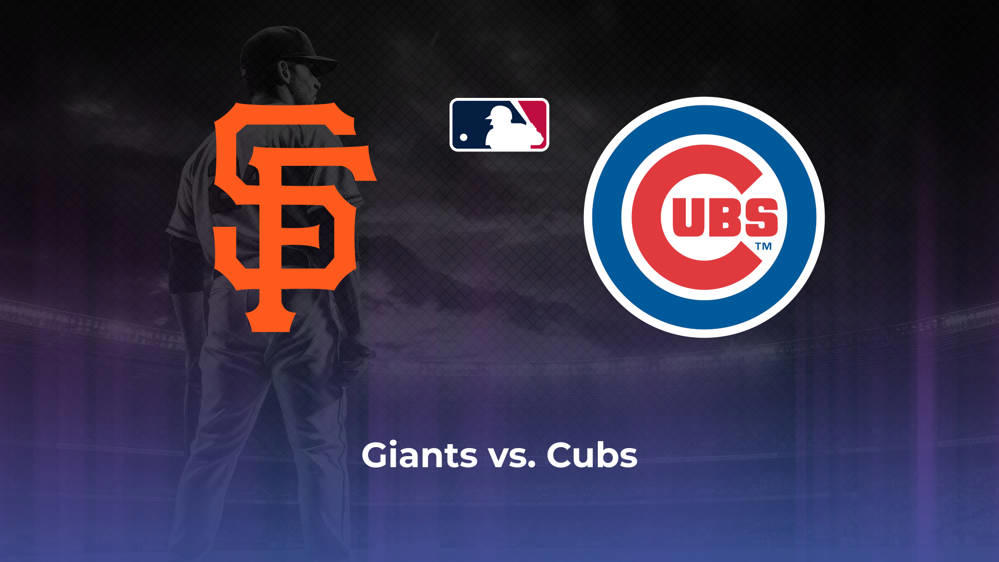 Giants vs. Cubs Betting Odds, Probable Starters 6/27/2024