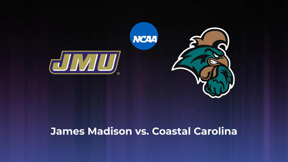 James Madison vs. Coastal Carolina Spread, Line & Odds for Oct. 10