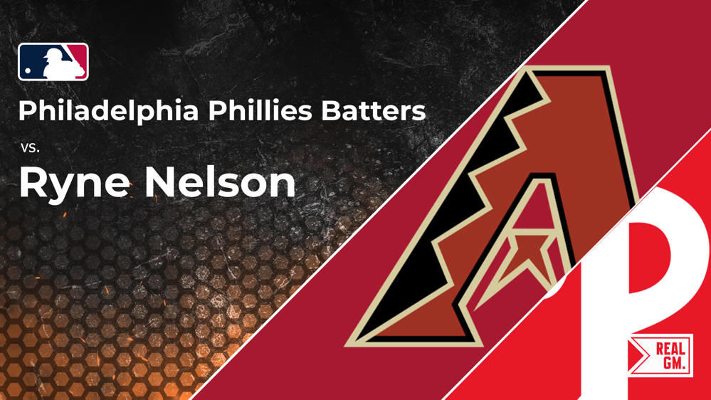 Phillies vs. Ryne Nelson and the Diamondbacks Batter vs. Pitcher Stats