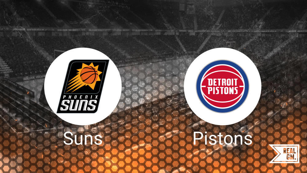 Suns vs. Pistons Tickets for Sale Saturday, Dec. 21 RealGM