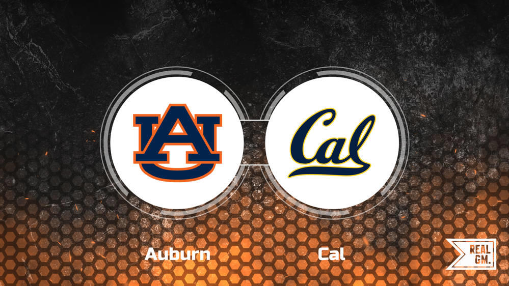 Auburn vs. Cal Picks, Spread, Line and Odds Sept. 7 RealGM