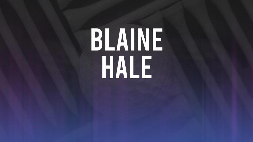 Blaine Hale The 2024 Black Desert Championship betting odds and trends